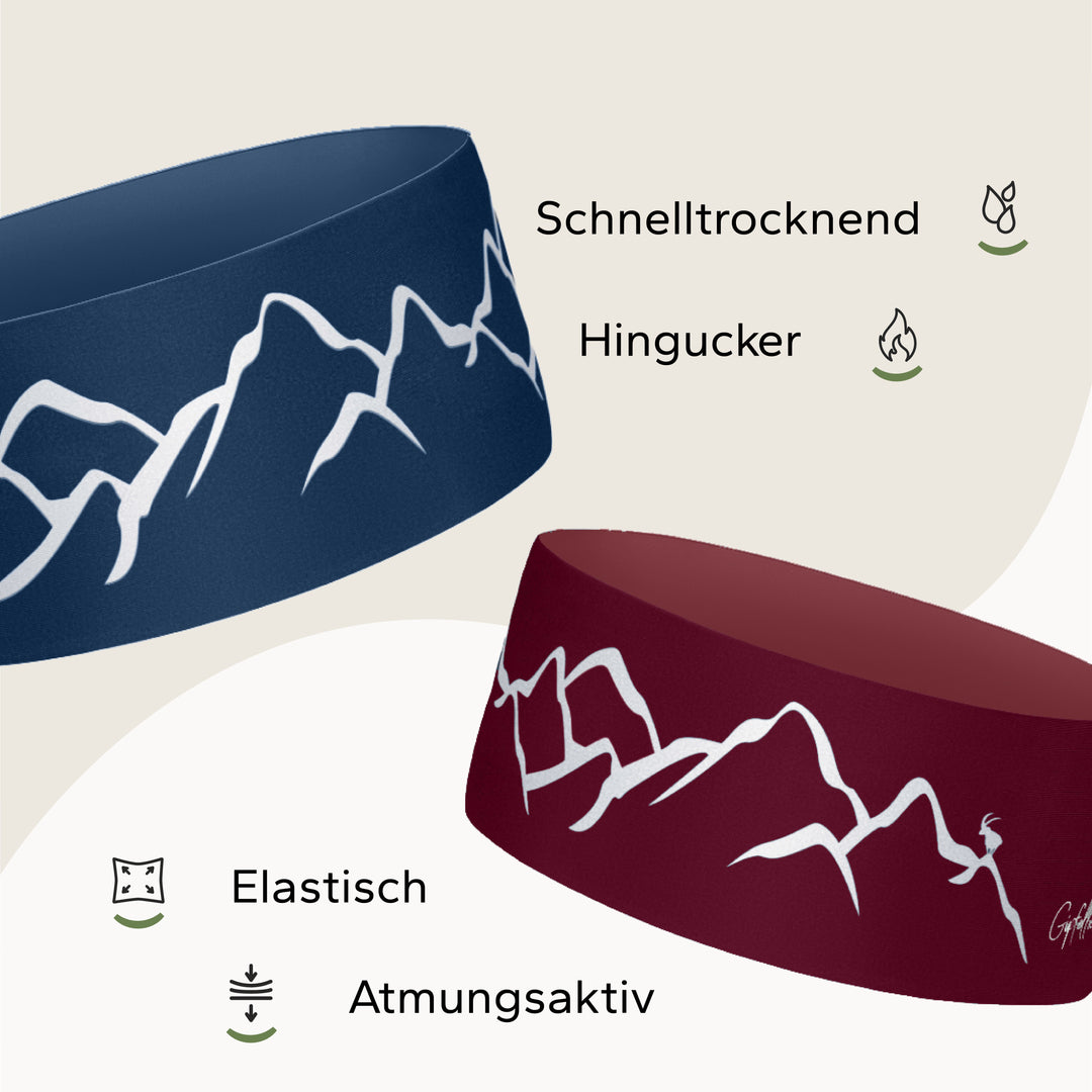 Stirnband Bergwelten